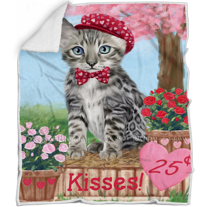 Rosie 25 Cent Kisses Bengal Cat Blanket BLNKT121782