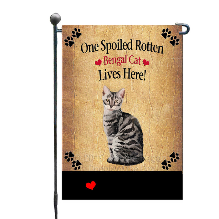 Personalized Spoiled Rotten Bengal Cat GFLG-DOTD-A63119