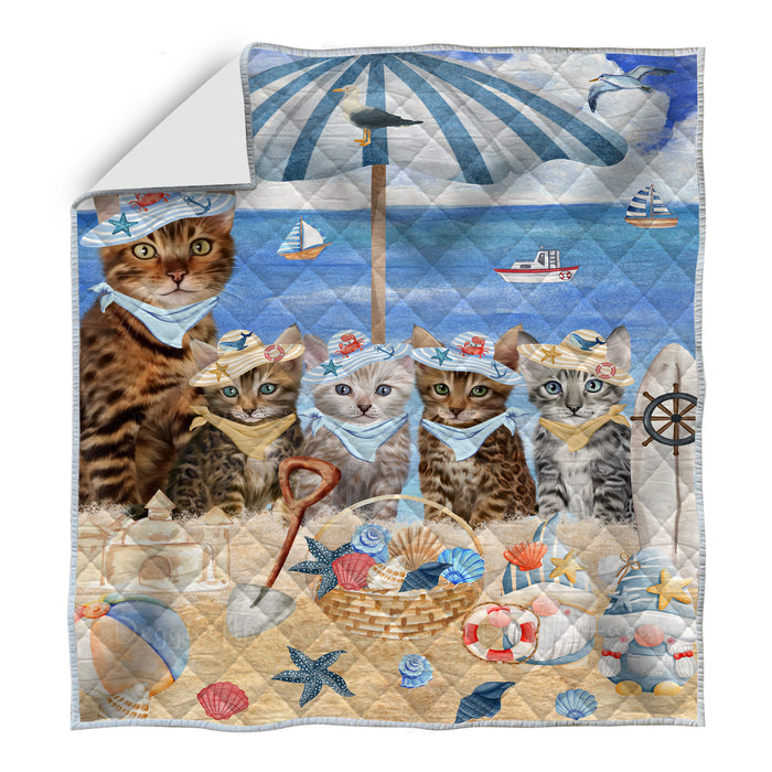 Bengal Dogs Bedding Quilt, Bedspread Coverlet Quilted, Explore a Variety of Designs, Custom, Personalized, Pet Gift for Dog Lovers