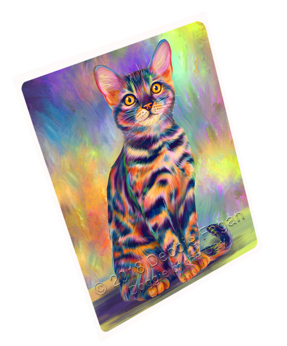 Paradise Wave Bengal Cat Magnet MAG73302 (Small 5.5" x 4.25")