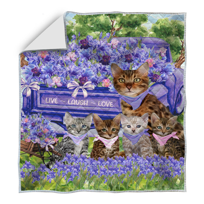 Bengal Dogs Quilt: Explore a Variety of Personalized Designs, Custom, Bedding Coverlet Quilted, Pet and Dog Lovers Gift