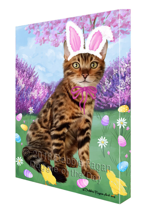 Easter Holiday Bengal Cat Canvas Print Wall Art Décor CVS134342