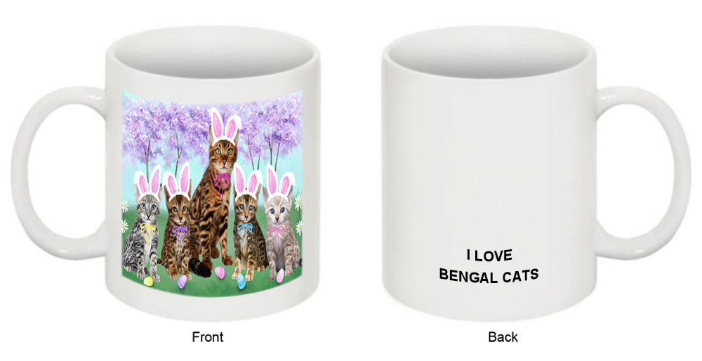 Easter Holiday Bengal Cats Coffee Mug MUG52272