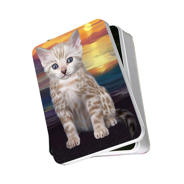 Bengal Cat Photo Storage Tin PITN52764