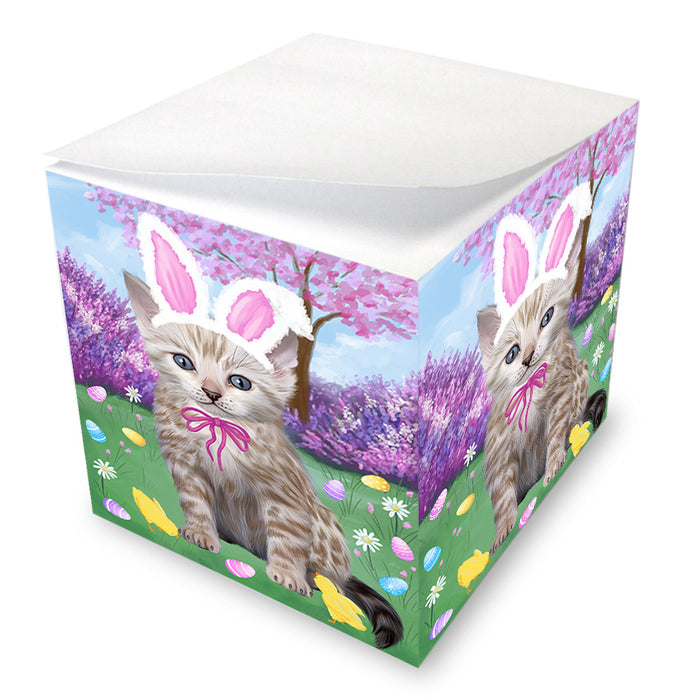 Easter Holiday Bengal Cat Note Cube NOC54993