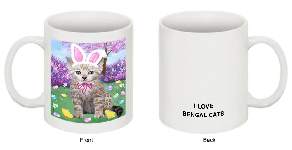 Easter Holiday Bengal Cat Coffee Mug MUG52274