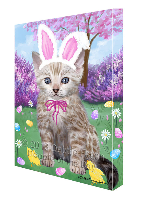 Easter Holiday Bengal Cat Canvas Print Wall Art Décor CVS134369