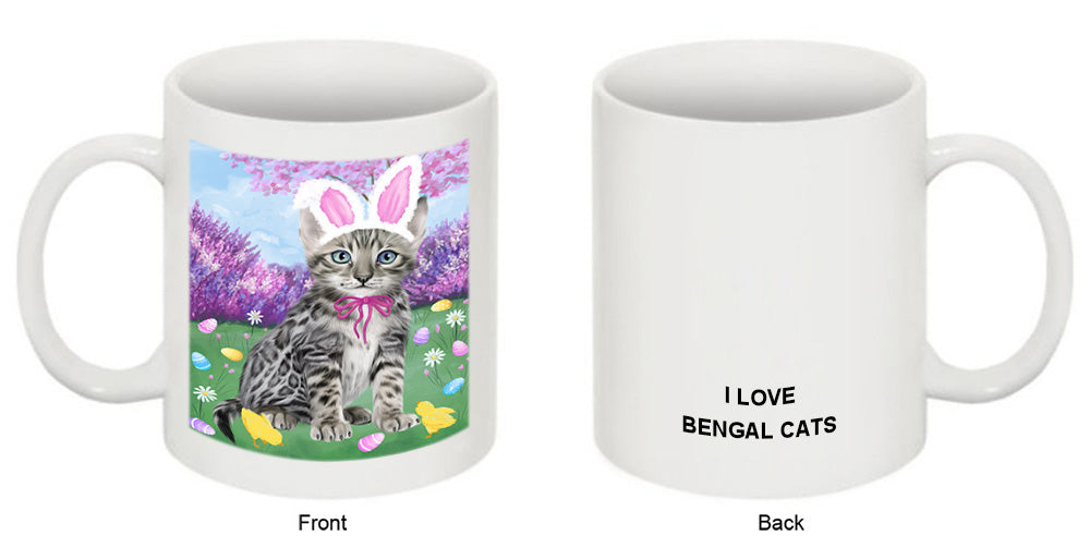 Easter Holiday Bengal Cat Coffee Mug MUG52275