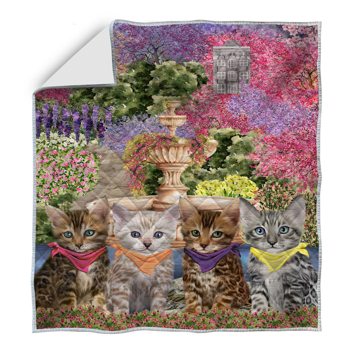 Bengal Dogs Quilt: Explore a Variety of Custom Designs, Personalized, Bedding Coverlet Quilted, Gift for Dog and Pet Lovers