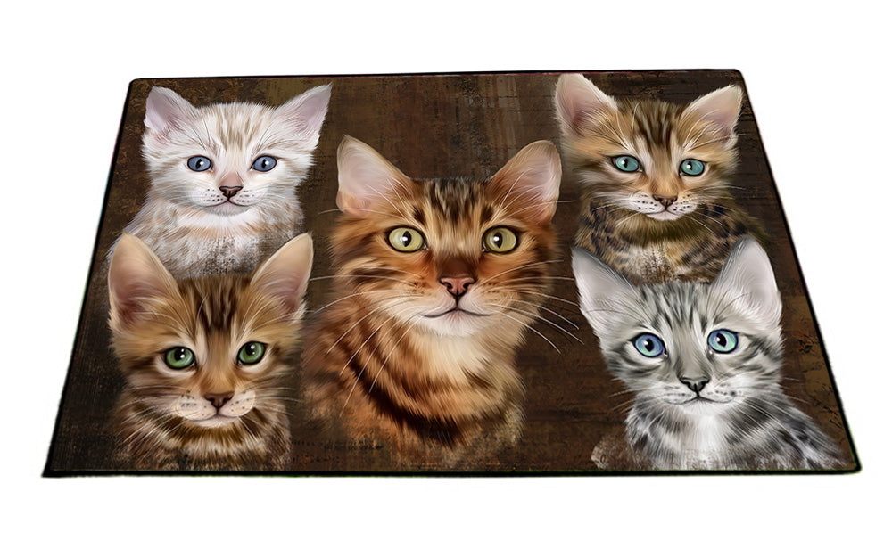 Rustic 5 Bengal Cat Floormat FLMS54412