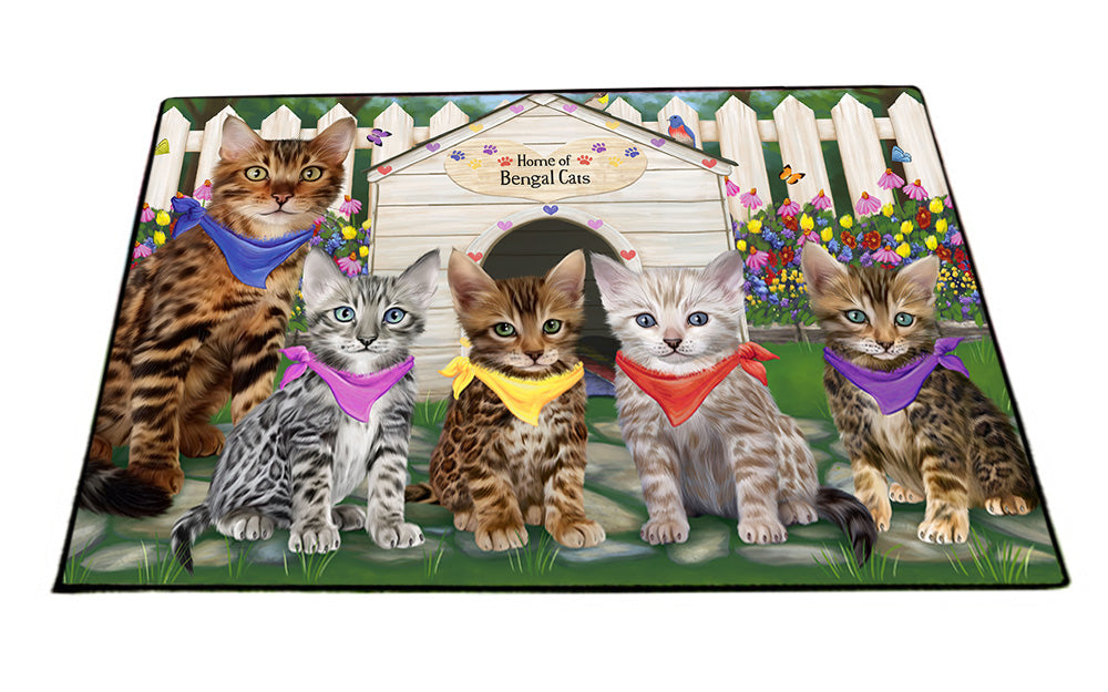 Spring Dog House Bengal Cats Floormat FLMS51528