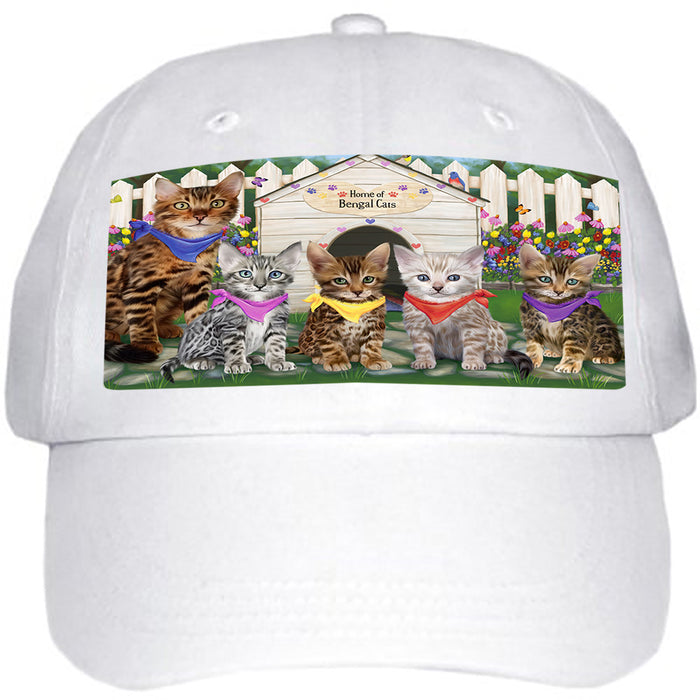 Spring Dog House Bengal Cats Ball Hat Cap HAT60333