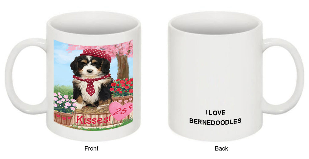 Rosie 25 Cent Kisses Bernedoodle Dog Coffee Mug MUG51217