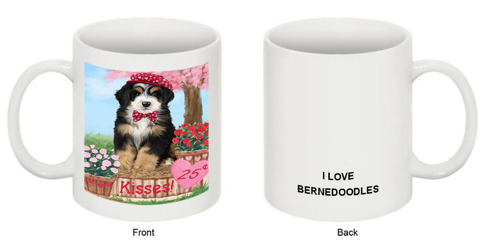 Rosie 25 Cent Kisses Bernedoodle Dog Coffee Mug MUG51218