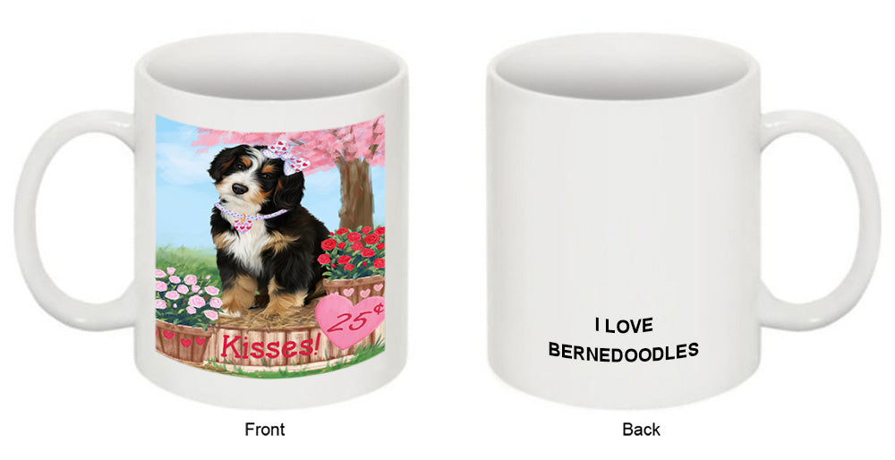 Rosie 25 Cent Kisses Bernedoodle Dog Coffee Mug MUG51219