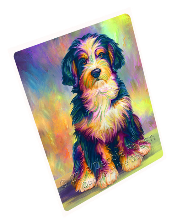 Paradise Wave Bernedoodle Dog Magnet MAG73305 (Small 5.5" x 4.25")