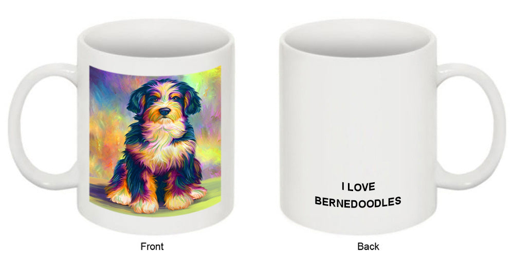 Paradise Wave Bernedoodle Dog Coffee Mug MUG51454