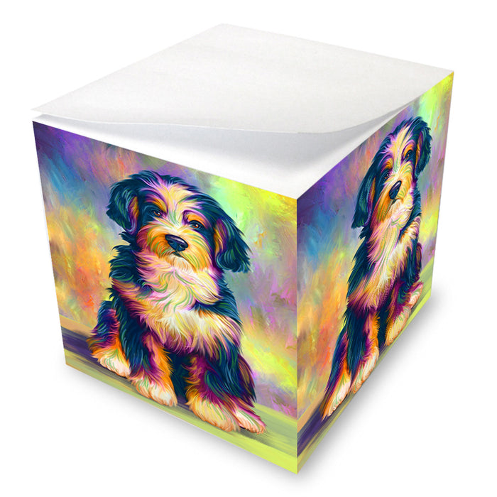 Paradise Wave Bernedoodle Dog Note Cube NOC54128