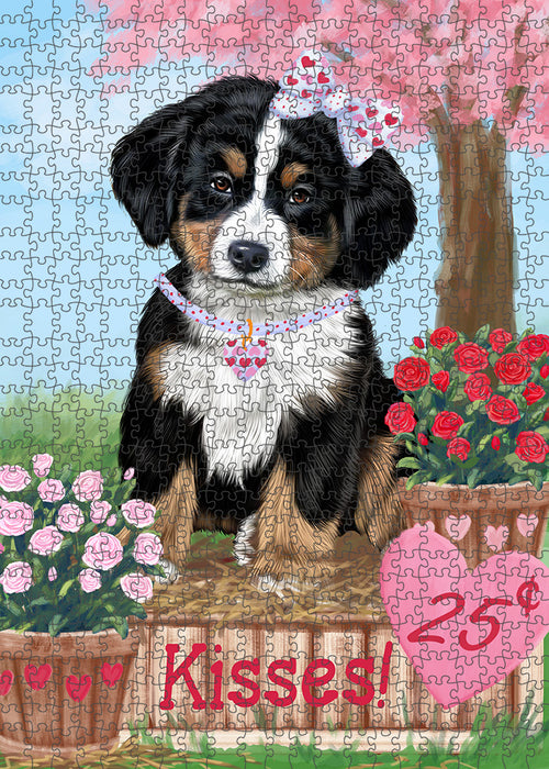 Rosie 25 Cent Kisses Bernese Mountain Dog Puzzle with Photo Tin PUZL91492