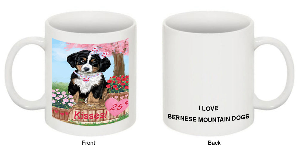 Rosie 25 Cent Kisses Bernese Mountain Dog Coffee Mug MUG51220