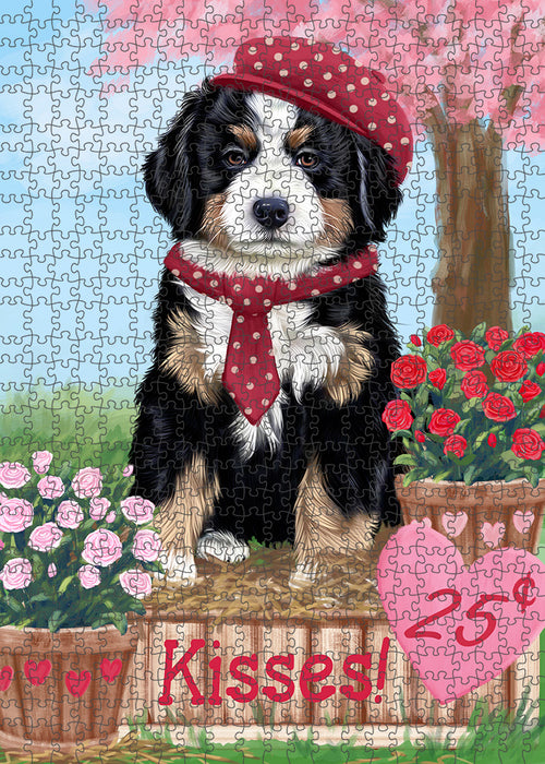 Rosie 25 Cent Kisses Bernese Mountain Dog Puzzle with Photo Tin PUZL91496