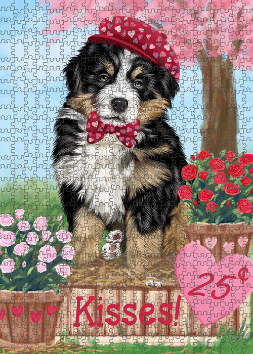 Rosie 25 Cent Kisses Bernese Mountain Dog Puzzle with Photo Tin PUZL91500