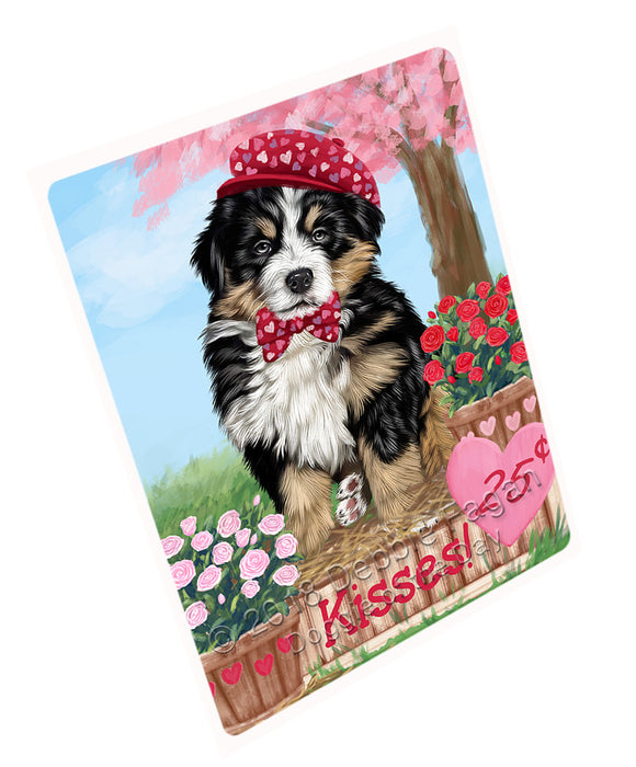 Rosie 25 Cent Kisses Bernese Mountain Dog Cutting Board C72609