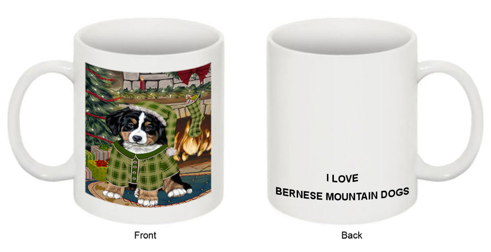 The Stocking was Hung Bernese Mountain Dog Coffee Mug MUG50609