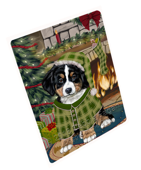 The Stocking was Hung Bernese Mountain Dog Large Refrigerator / Dishwasher Magnet RMAG93534