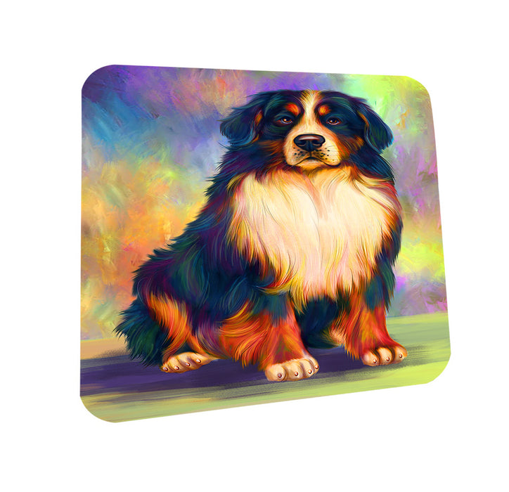 Paradise Wave Bernese Mountain Dog Coasters Set of 4 CST56015