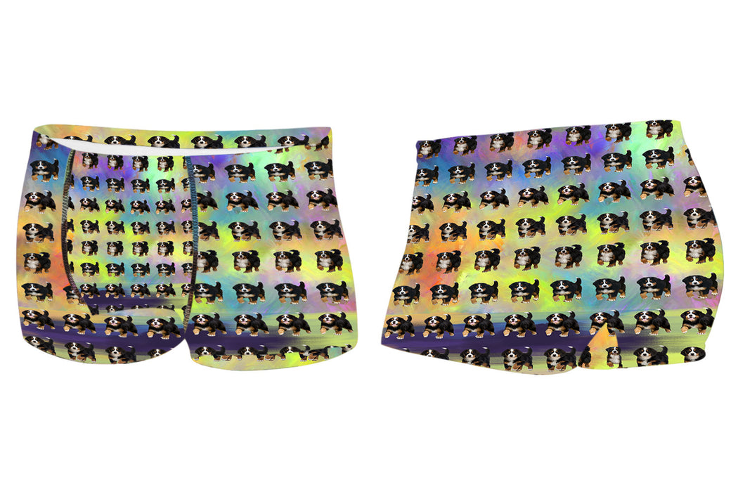Paradise Wave Bernese Mountain DogsMen's All Over Print Boxer Briefs