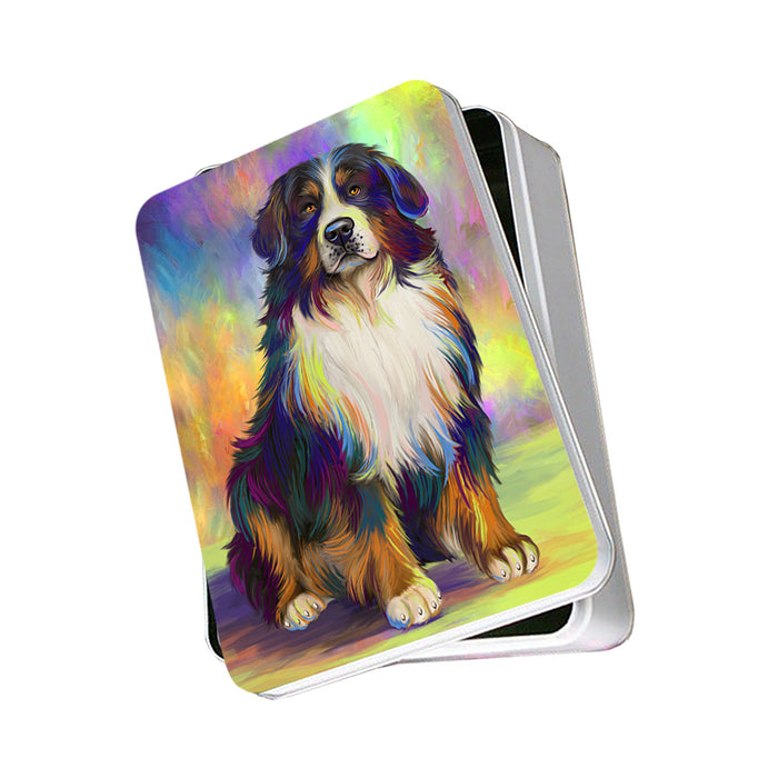 Pardise Wave Bernese Mountain Dog Photo Storage Tin PITN53595