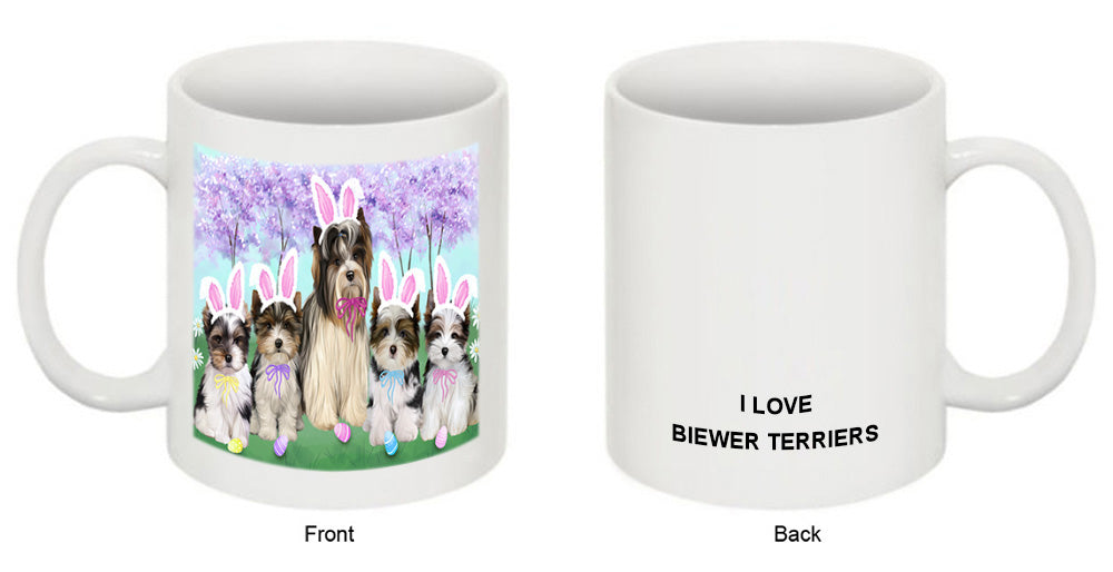 Easter Holiday Biewer Terriers Dog Coffee Mug MUG52277