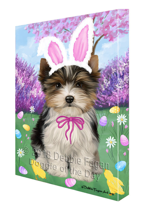 Easter Holiday Biewer Terrier Dog Canvas Print Wall Art Décor CVS134405