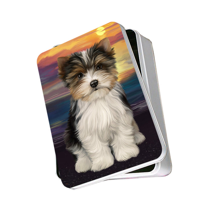 Biewer Terrier Dog Photo Storage Tin PITN51732