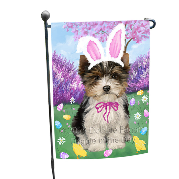 Easter Holiday Biewer Terrier Dog Garden Flag GFLG57537