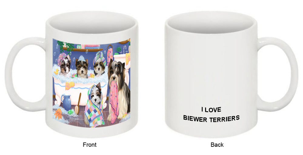 Rub A Dub Dogs In A Tub Biewer Terriers Dog Coffee Mug MUG52164