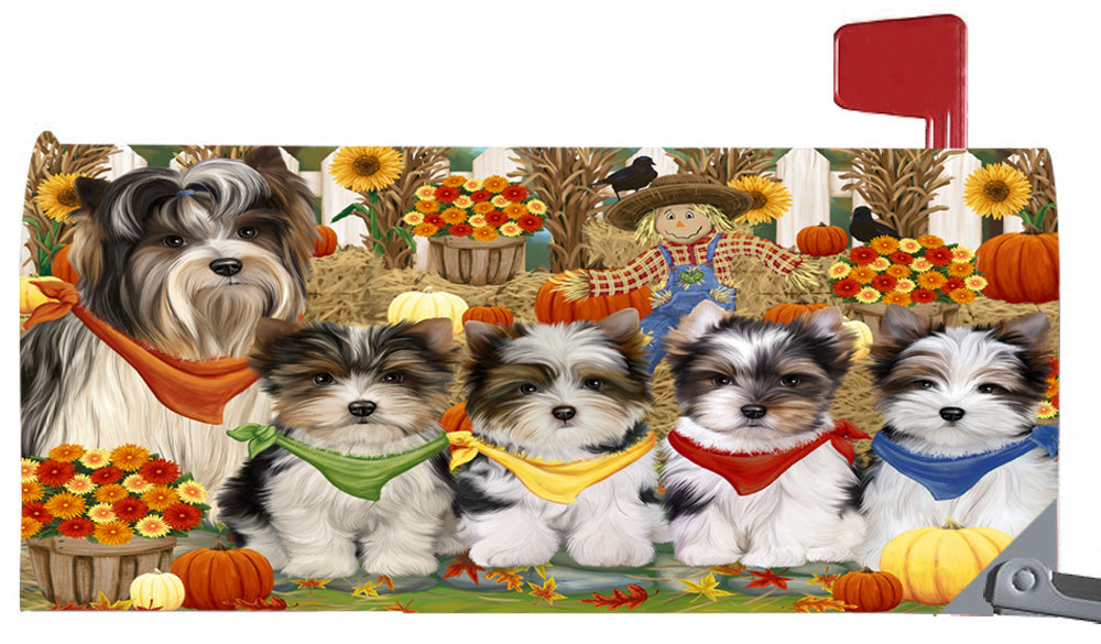 Magnetic Mailbox Cover Harvest Time Festival Day Biewers Dog MBC48019