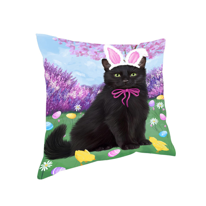 Easter Holiday Black Cat Pillow PIL81932