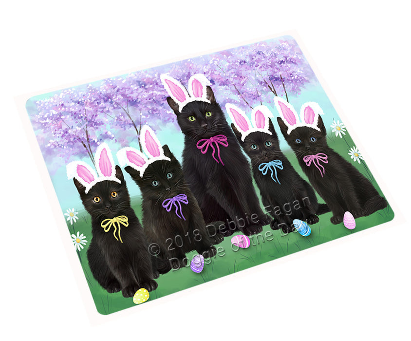 Easter Holiday Black Cats Large Refrigerator / Dishwasher Magnet RMAG103734
