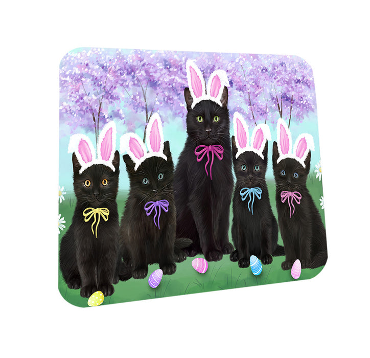 Easter Holiday Black Cats Coasters Set of 4 CST56840