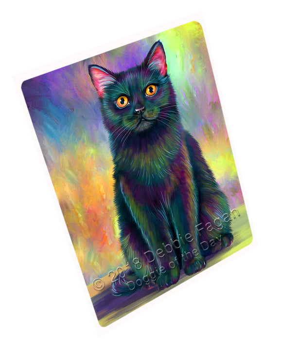 Paradise Wave Black Cat Magnet MAG73314 (Small 5.5" x 4.25")