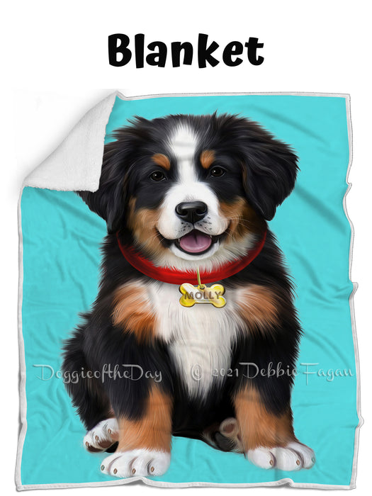 Add Your PERSONALIZED PET Painting Portrait on 50x60 Fleece Blanket