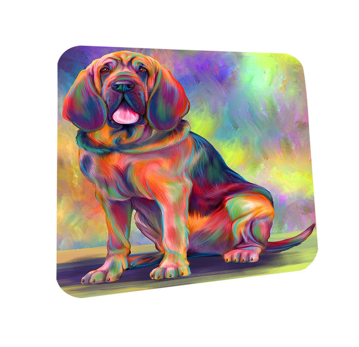 Paradise Wave Bloodhound Dog Coasters Set of 4 CST57455