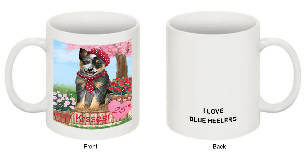 Rosie 25 Cent Kisses Blue Heeler Dog Coffee Mug MUG51334