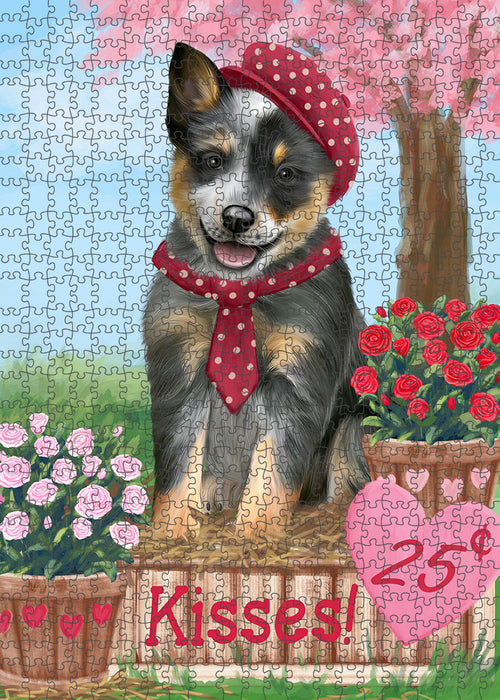 Rosie 25 Cent Kisses Blue Heeler Dog Puzzle with Photo Tin PUZL91948