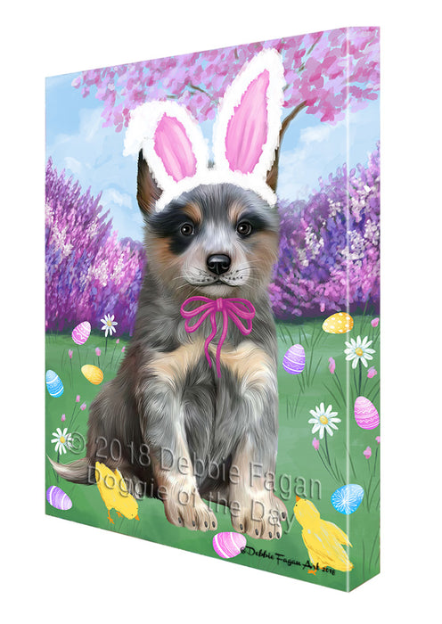 Easter Holiday Blue Heeler Dog Canvas Print Wall Art Décor CVS134459