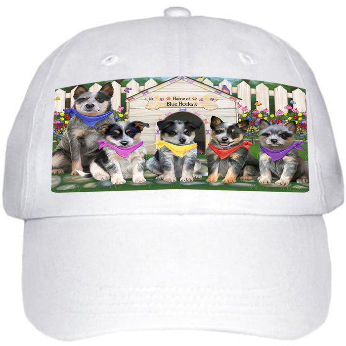 Spring Dog House Blue Heelers Dog Ball Hat Cap HAT60342