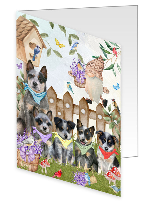 Blue Heeler Greeting Cards & Note Cards: Explore a Variety of Designs, Custom, Personalized, Halloween Invitation Card with Envelopes, Gifts for Dog Lovers