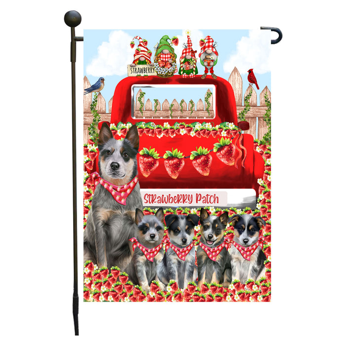 Blue Heeler Dogs Garden Flag: Explore a Variety of Custom Designs, Double-Sided, Personalized, Weather Resistant, Garden Outside Yard Decor, Dog Gift for Pet Lovers